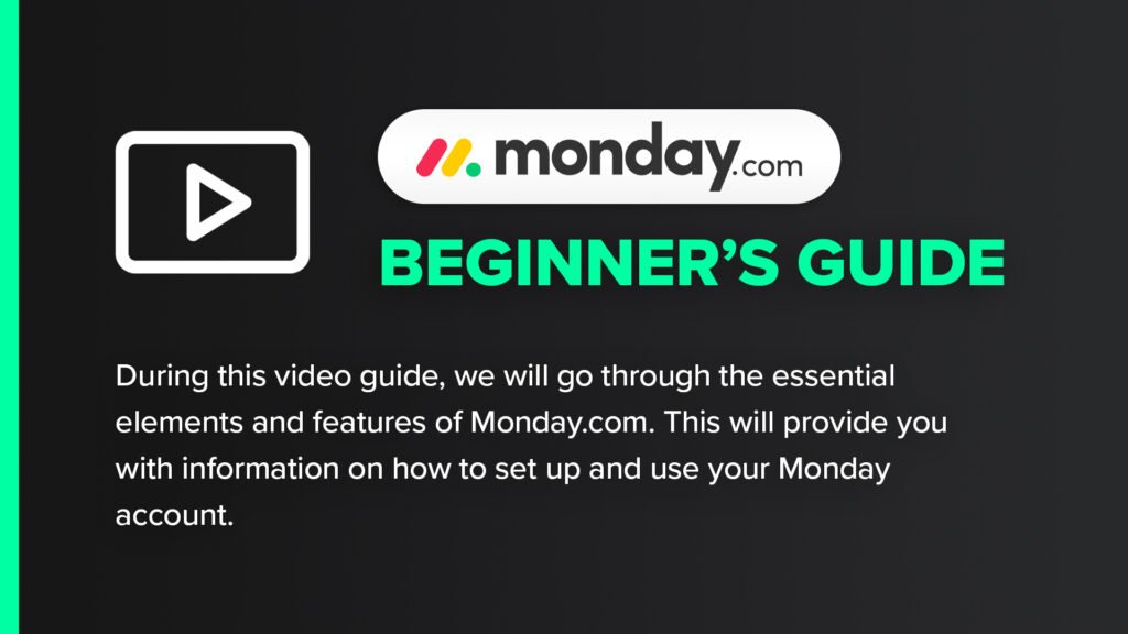Monday Basic Monday Beginner's Guide Sign Up - P-Way